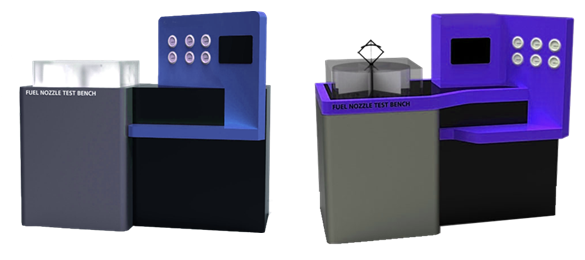 Turbine Engine Fuel-Nozzle Test Bench